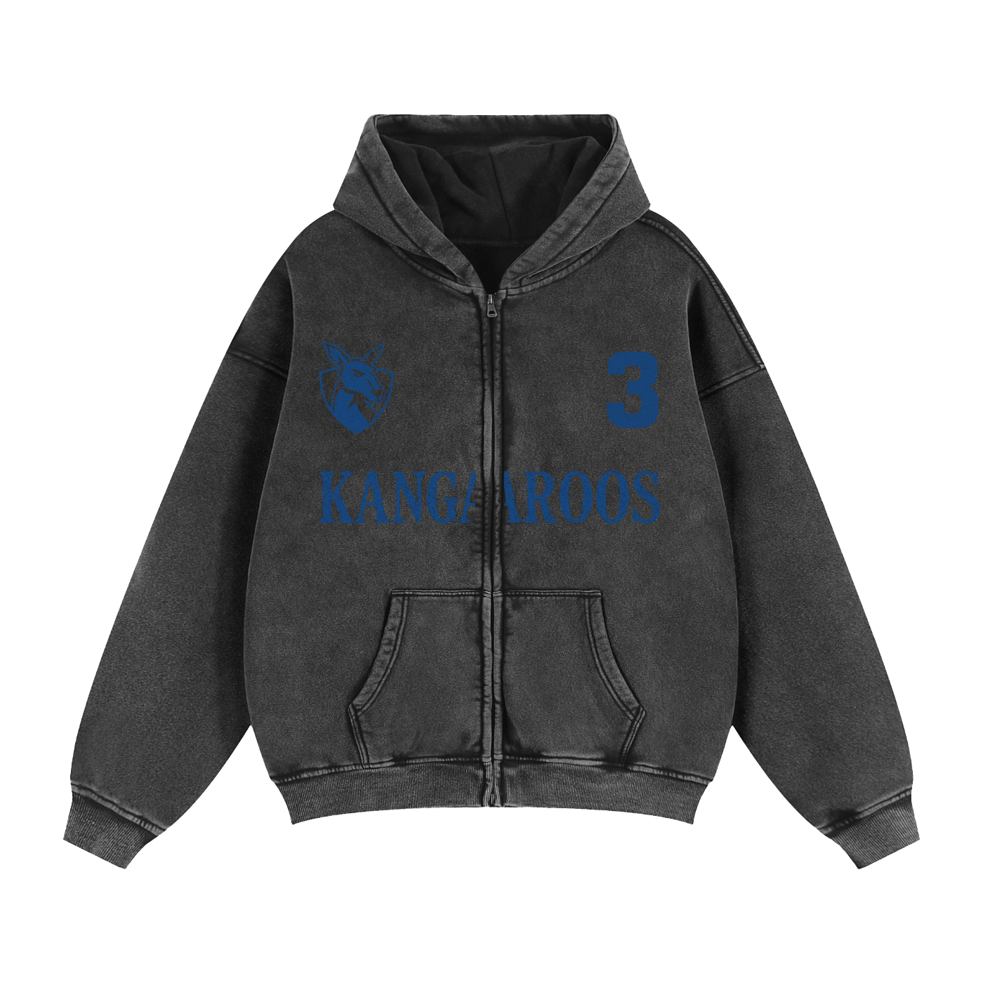 Kangaroos Zip Hoodie