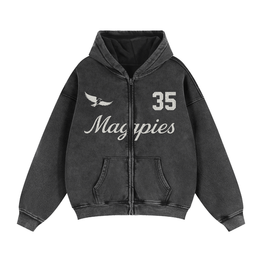 Magpies Zip Hoodie