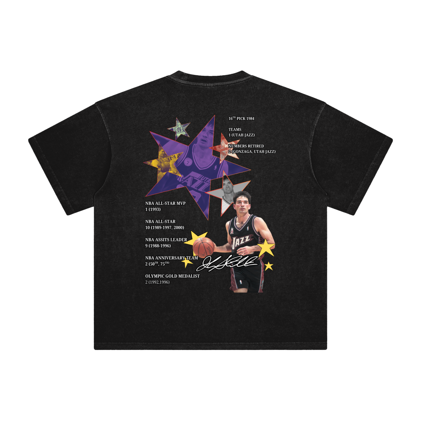 John Stockton Tee