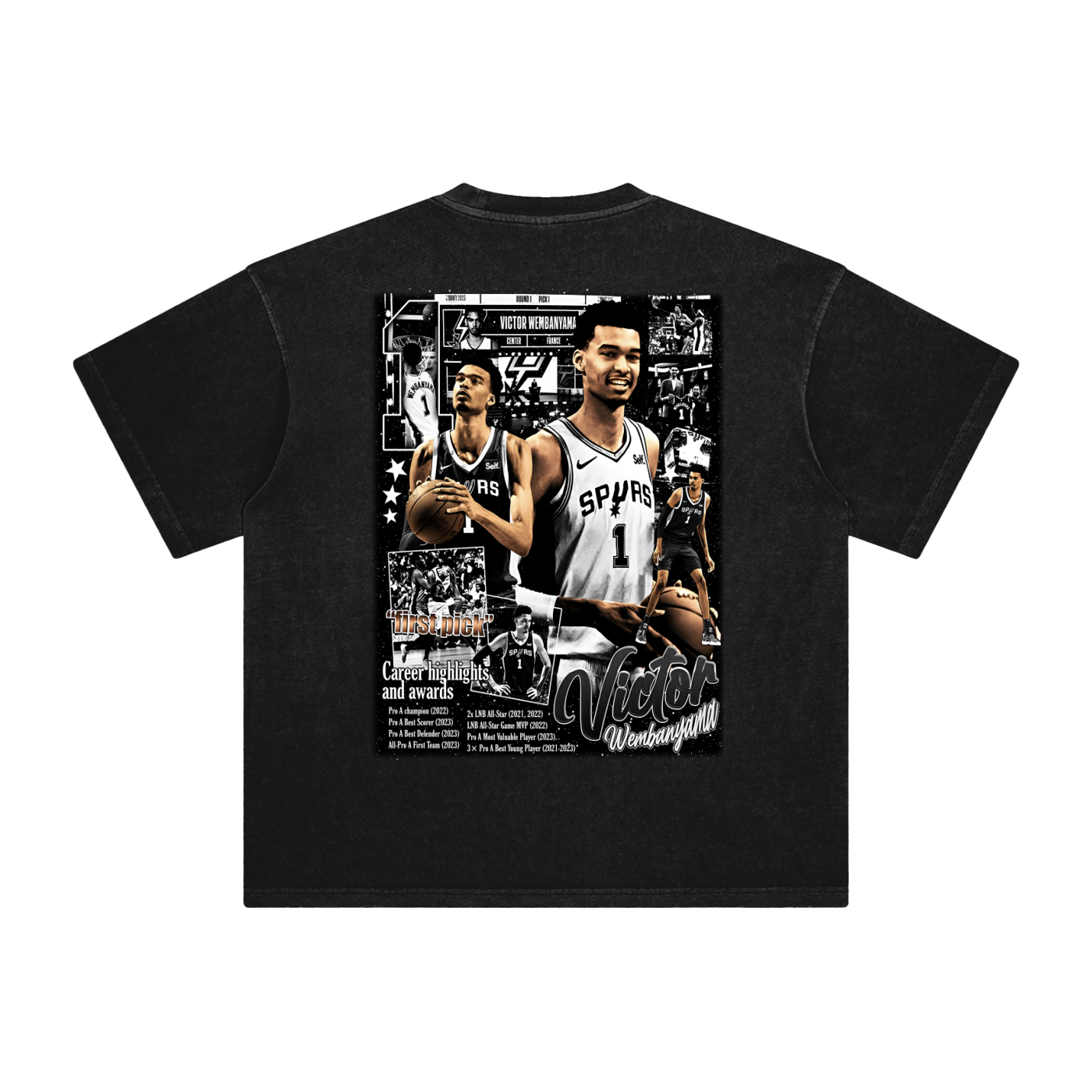 Wemby Big Face Tee